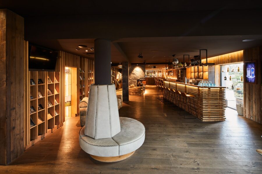 Architektur Aufnahme im Hotel Gerl, Bar