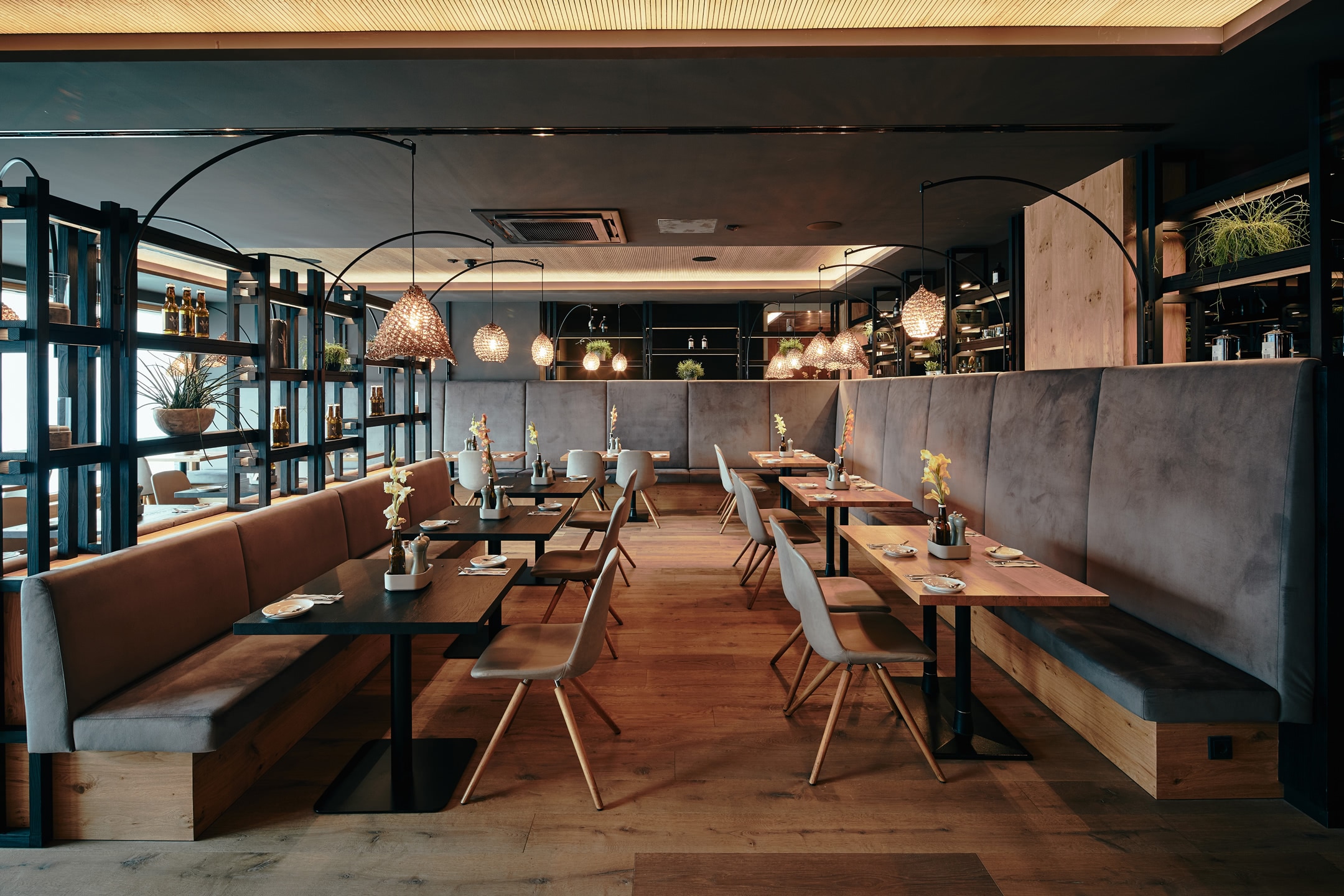 Architektur Aufnahme im Hotel Gerl, Restaurant