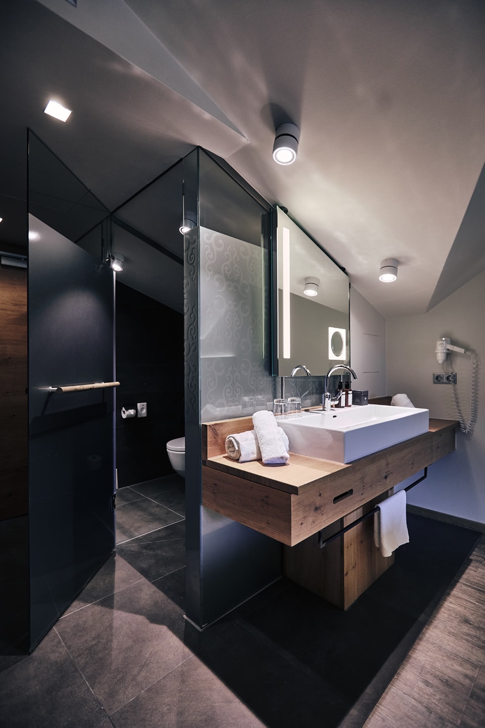 Architektur Aufnahme im Hotel Gerl, Zimmer