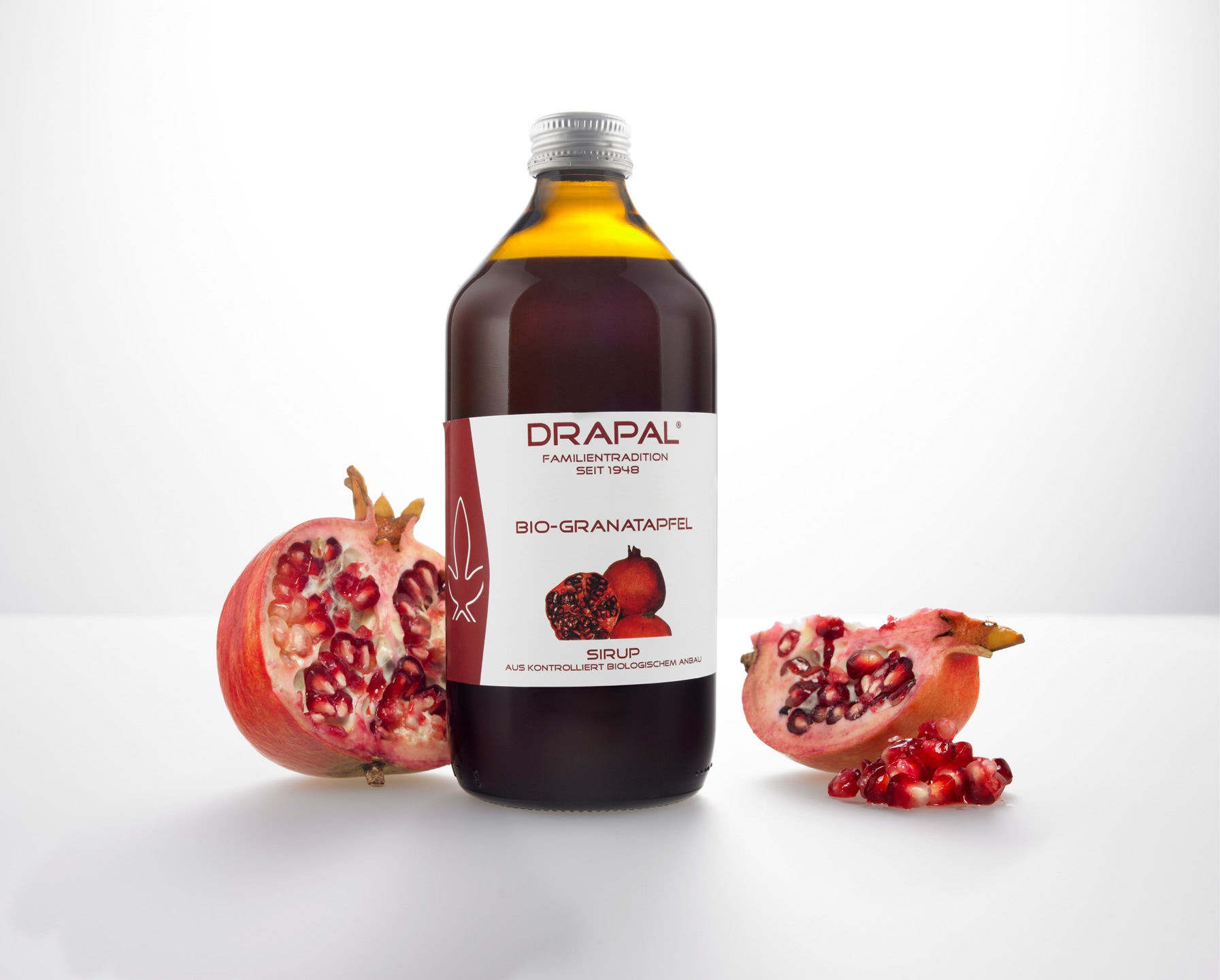 Drapal Granatapfelsirup Flasche