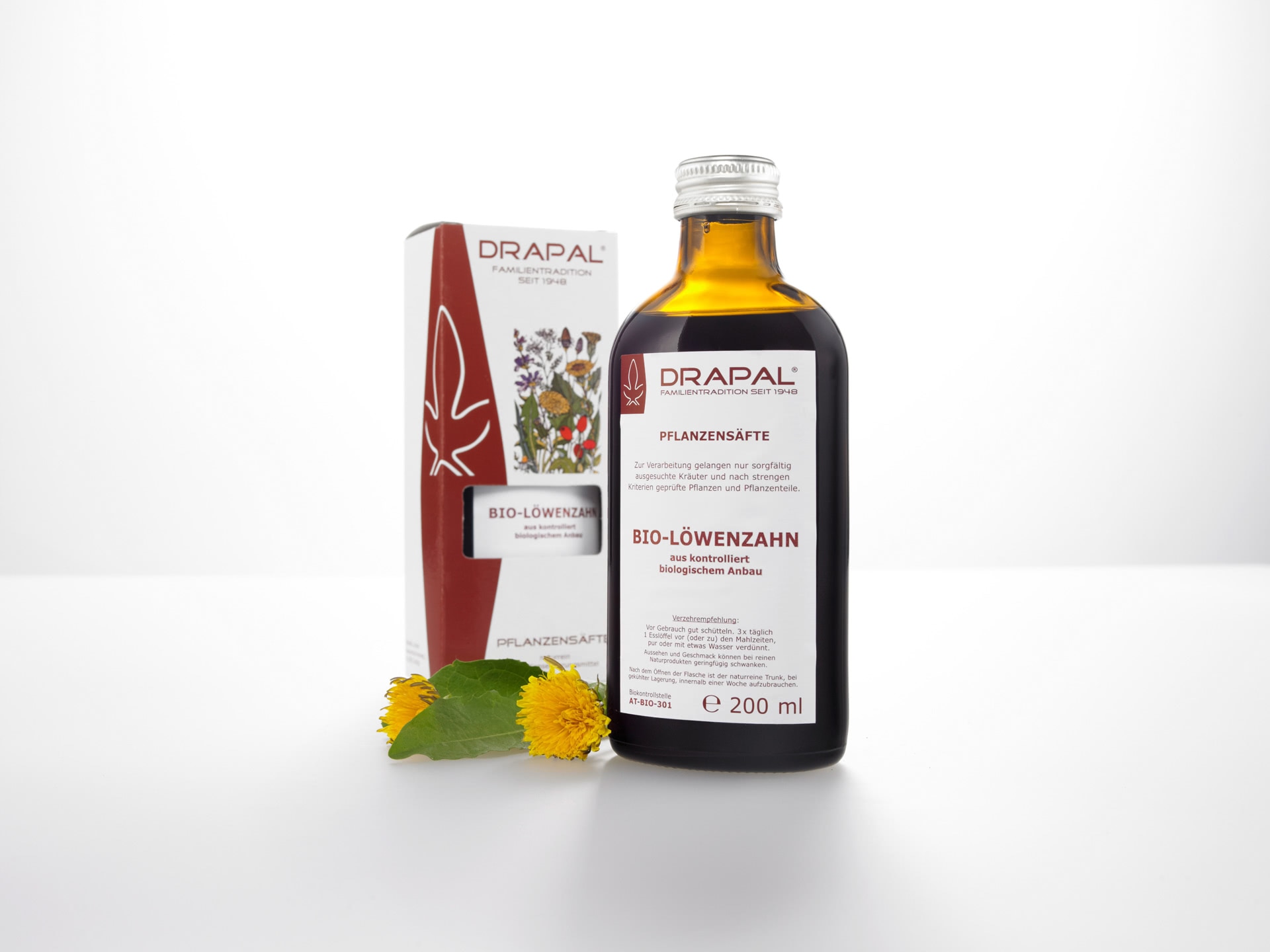Drapal Pflanzensäfte Flasche