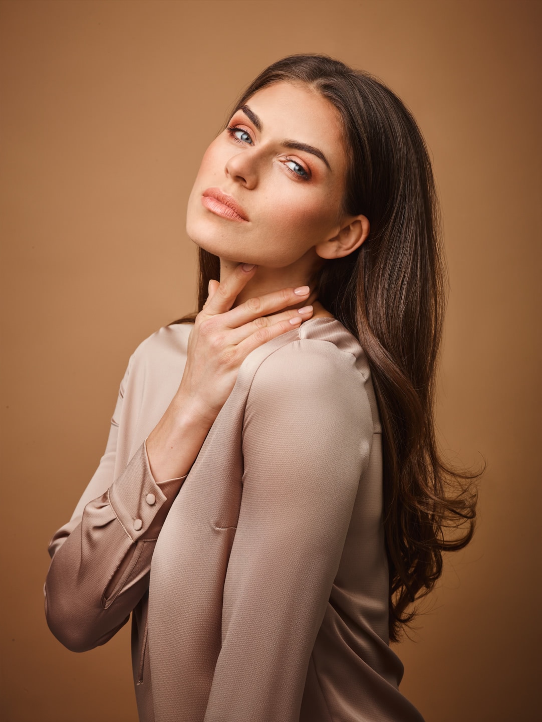Model gestyled von Sophia Spatt