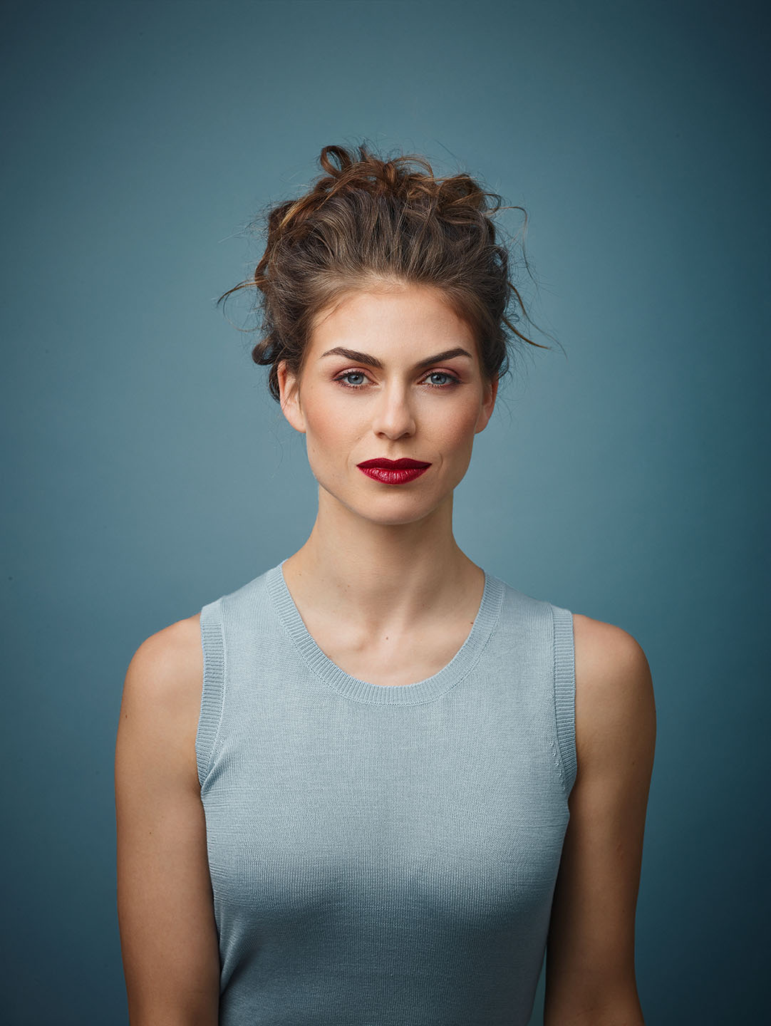 Model gestyled von Sophia Spatt