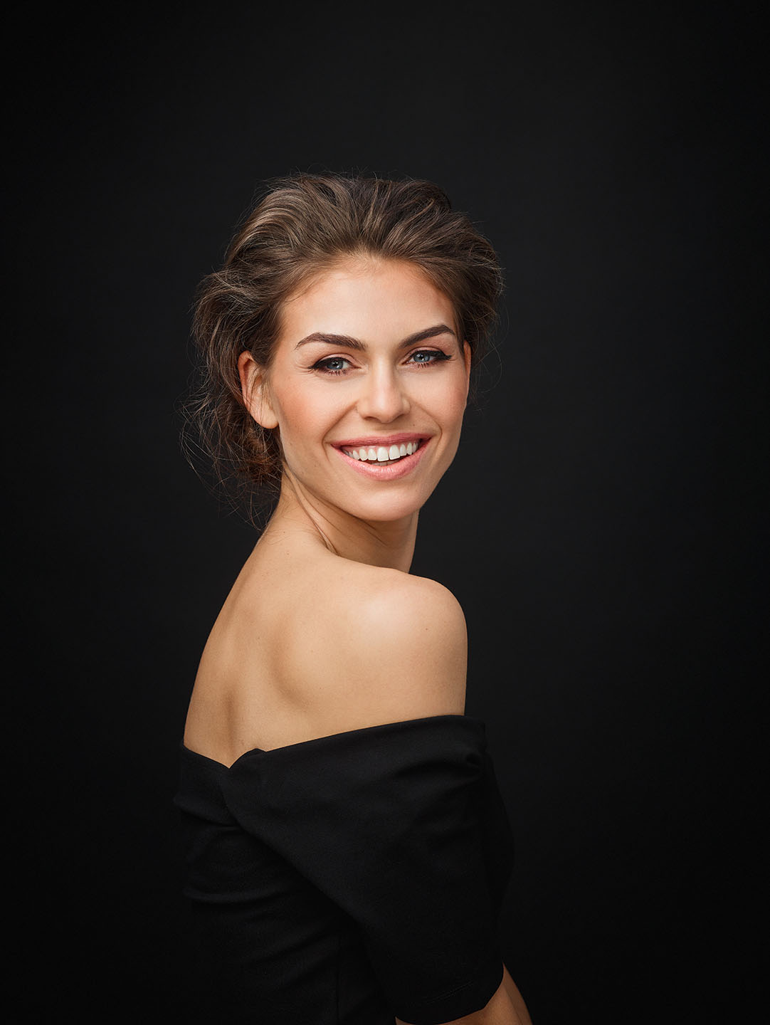 Model gestyled von Sophia Spatt